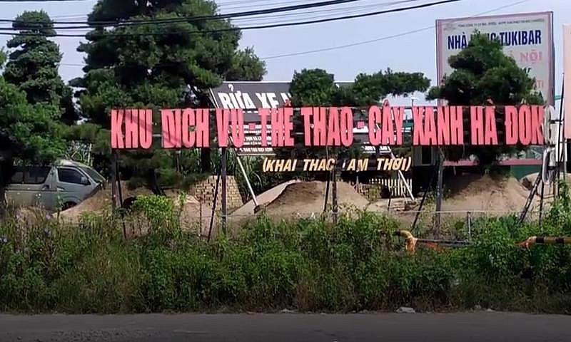 Nhiều dự án công viên cây xanh trên địa bàn Thủ đô chậm tiến độ triển khai.