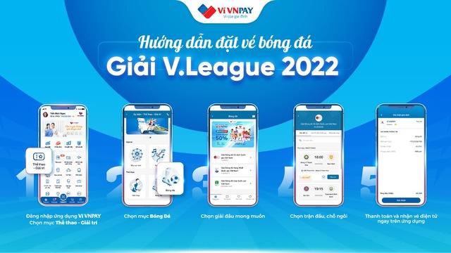 Ví VNPAY giảm giá 50% cho khách hàng đặt mua vé V.League 2022 - Ảnh 1. Ví VNPAY giảm giá 50% cho khách hàng đặt mua vé V.League 2022 - Ảnh 1.