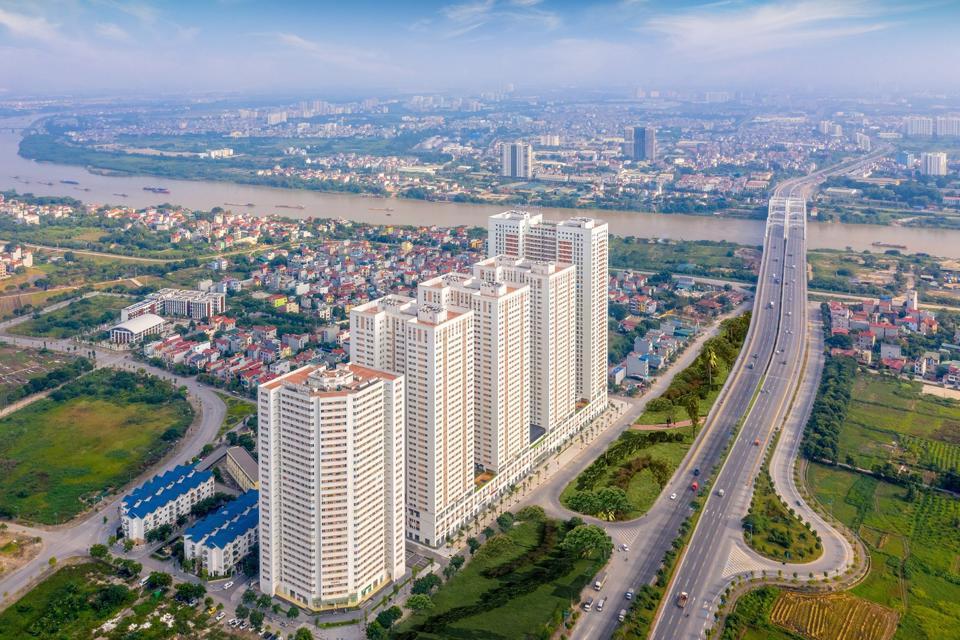 Ngoài lợi thế về giá, chung cư Eurowindow River Park còn sở hữu tầm nhìn thoáng đãng hướng sông Hồng, sông Đuống