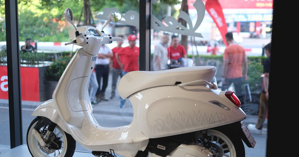 Xe tay ga Vespa bị hét chênh gần 100 triệu đồng - Ảnh 1.