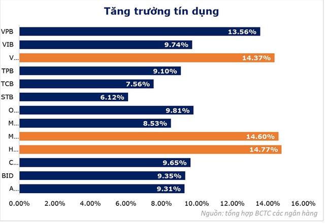 Soi tăng trưởng và chất lượng tài sản của các ngân hàng - Ảnh 1.