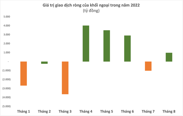 Thị trường chứng khoán hồi phục, khối ngoại trở lại mua ròng 980 tỷ đồng trong tháng 8 - Ảnh 1.