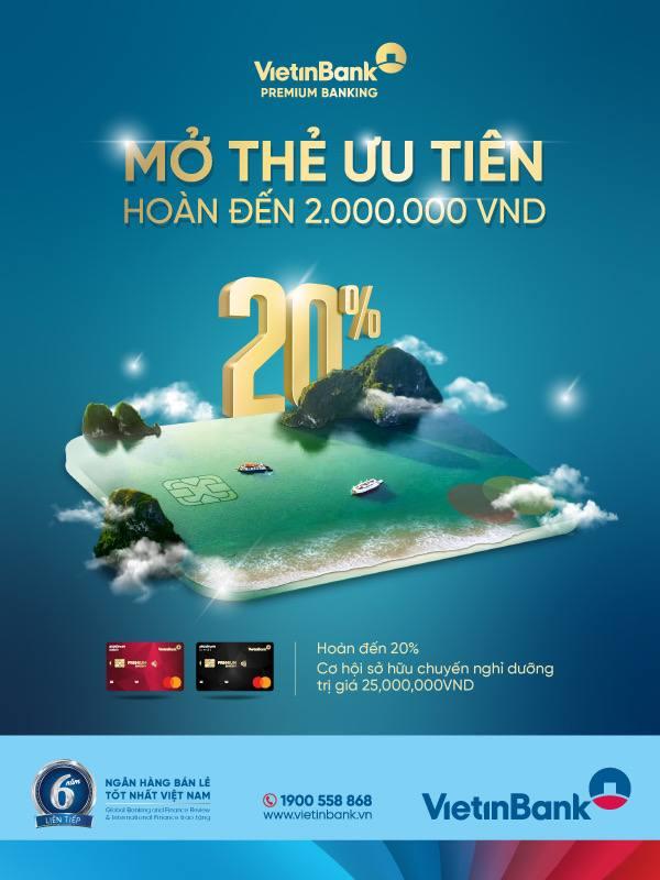 Quà tặng dành riêng cho khách hàng ưu tiên sử dụng thẻ Premium Banking - Ảnh 1.