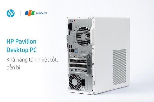 Desktop HP Pavilion PC: Thiết kế hiện đại, nâng tầm trải nghiệm người dùng - Ảnh 3. Desktop HP Pavilion PC: Thiết kế hiện đại, nâng tầm trải nghiệm người dùng - Ảnh 3.