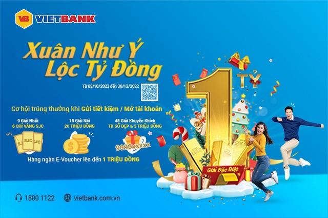 Đón xuân như ý, nhận lộc tỷ đồng tại Vietbank - Ảnh 1.