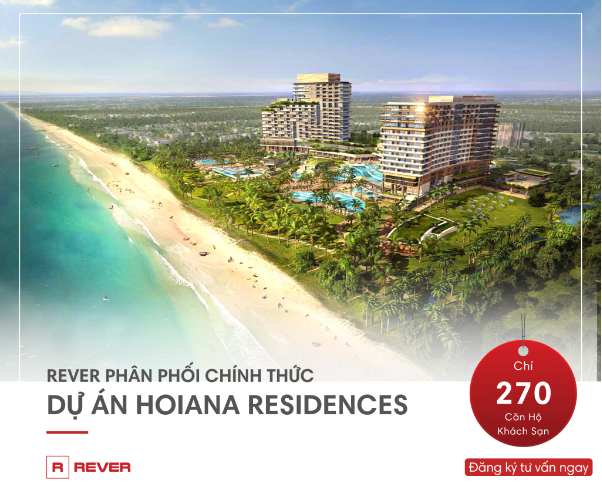 Rever phân phối chính thức dự án Hoiana Residences - Ảnh 1.