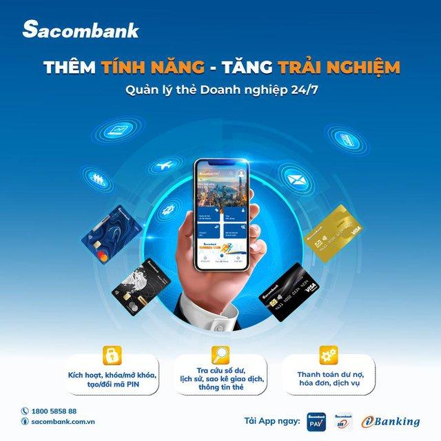 Thẻ tín dụng doanh nghiệp Sacombank: Từ khơi thông nguồn vốn đến chi tiêu hiệu quả - Ảnh 1. Thẻ tín dụng doanh nghiệp Sacombank: Từ khơi thông nguồn vốn đến chi tiêu hiệu quả - Ảnh 1.