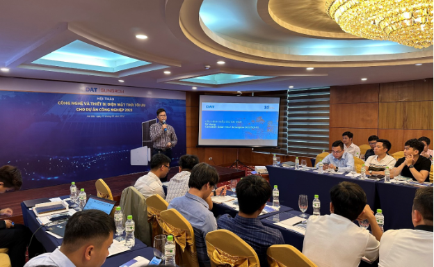 Hội thảo điện mặt trời của DAT Solar giúp tăng sản lượng, tối ưu hiệu quả - Ảnh 3. Hội thảo điện mặt trời của DAT Solar giúp tăng sản lượng, tối ưu hiệu quả - Ảnh 3.