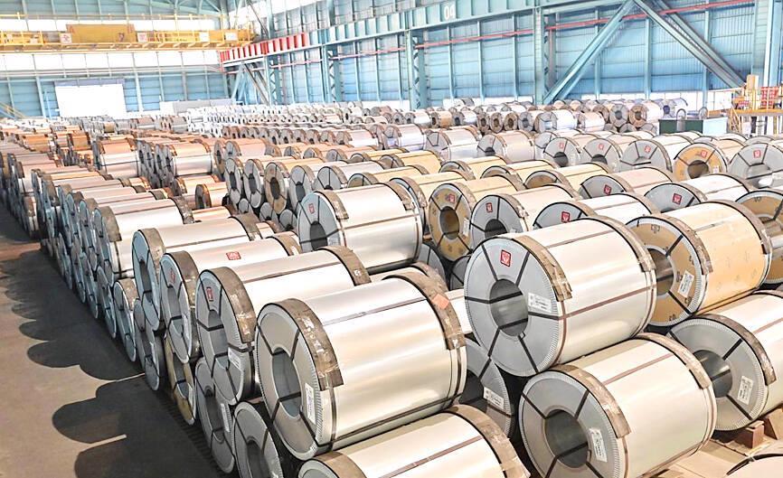 Giá thép kỳ hạn quay đầu giảm. Ảnh: China steel