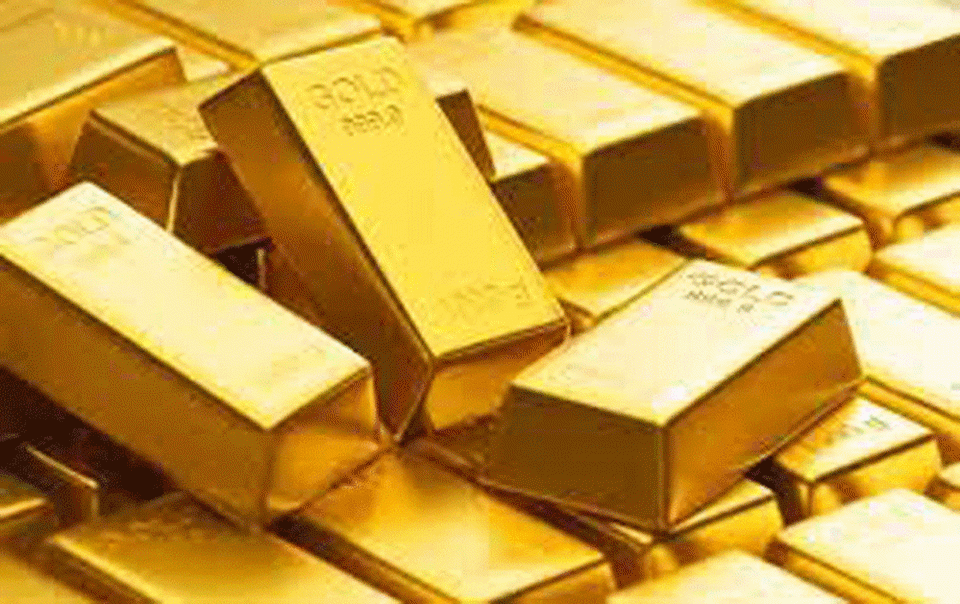 Giá vàng giảm cả trong nước và quốc tế. Ảnh minh họa.