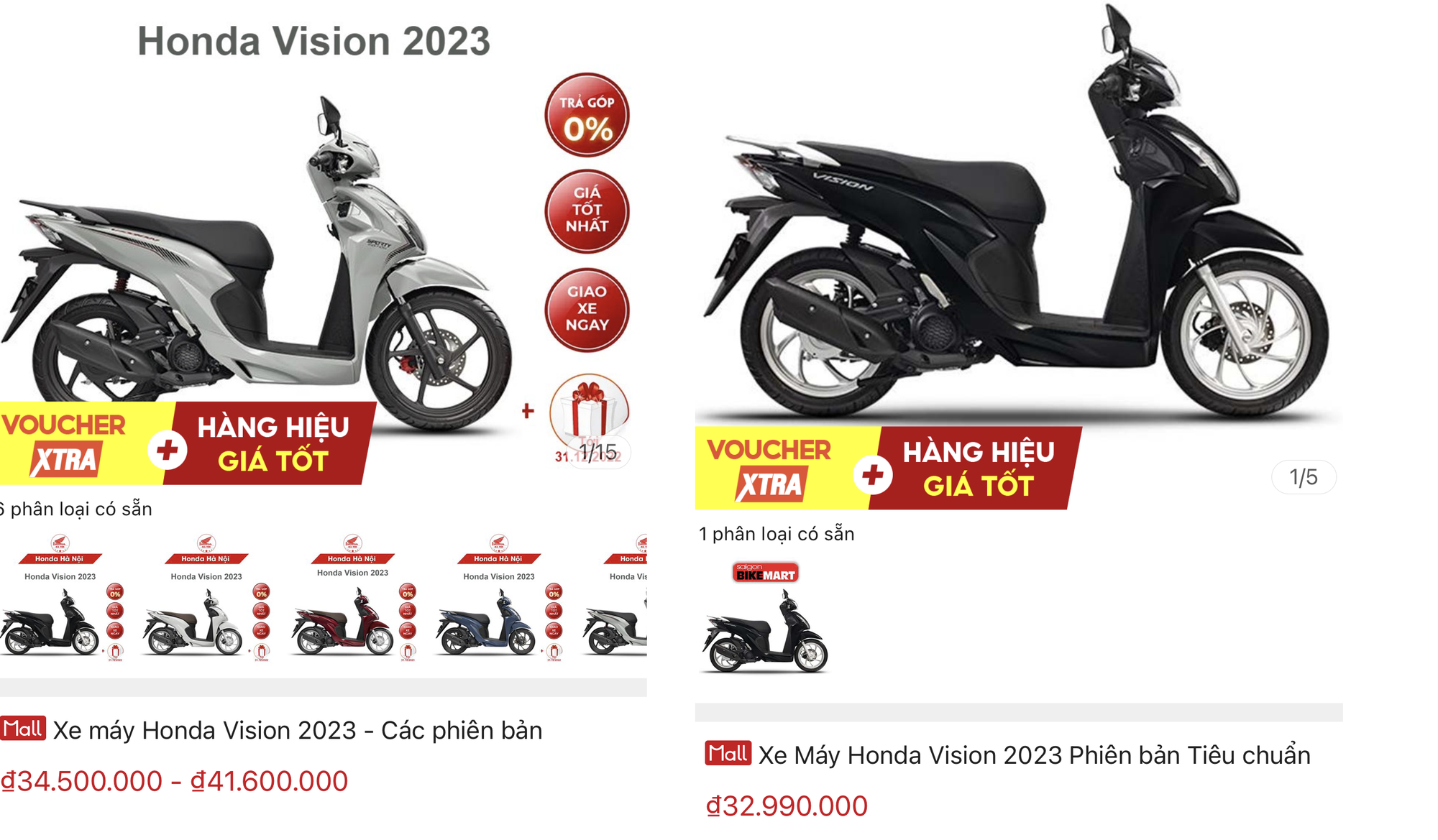 Giá Honda Vision về mức khó tin, xe uống 1,8 lít xăng/100km - Ảnh 1.