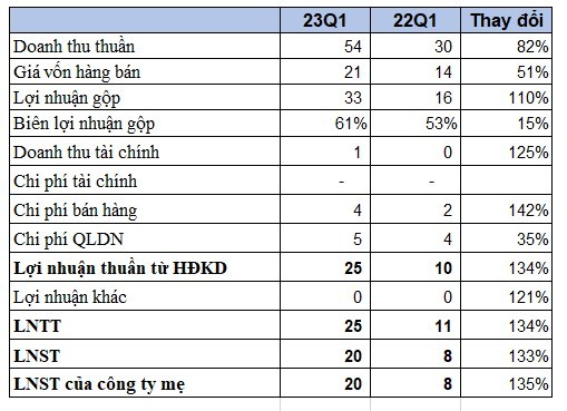 Công viên nước Đầm Sen (DSN) báo lãi quý 1 tăng 133%, đem gần 35 tỷ đồng đầu tư cổ phiếu - Ảnh 2.