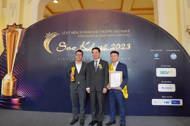 Stringee xuất sắc đạt Top 10 Sao Khuê 2023 - Ảnh 1.