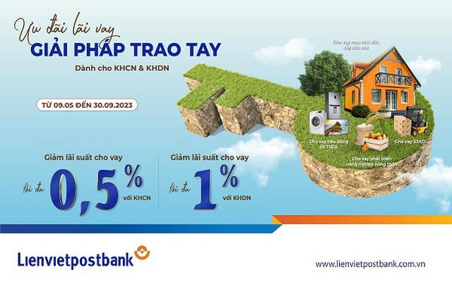 Hơn 15.000 tỷ đồng lãi suất ưu đãi dành cho khách hàng vay vốn từ Lienvietpostbank Hơn 15.000 tỷ đồng lãi suất ưu đãi dành cho khách hàng vay vốn từ Lienvietpostbank