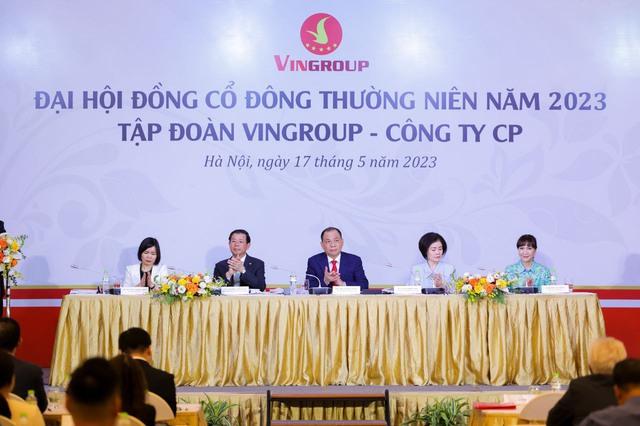 ĐHCĐ Vingroup: Đặt mục tiêu doanh thu 2023 cao nhất trong lịch sử hoạt động 190.000 tỷ đồng - Ảnh 1.