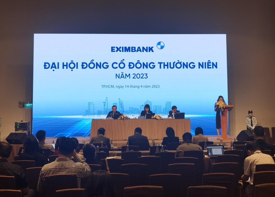 Đại hội cổ đông thường niên của Eximbank diễn ra vào tháng 4 vừa qua. Nguồn: Eximbank