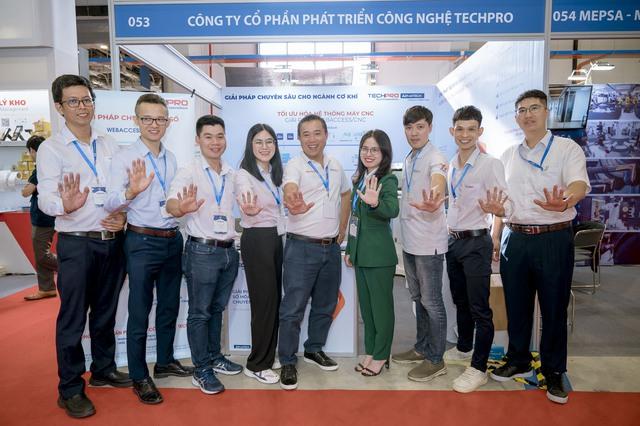 Techpro trình diễn bộ giải pháp chuyển đổi số toàn diện Smart Factory dành cho doanh nghiệp - Ảnh 4.