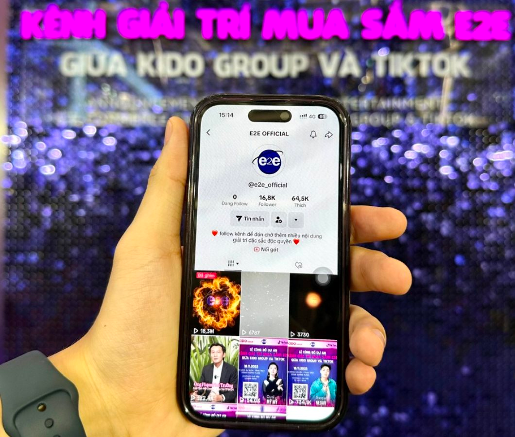 Cú bắt tay của Kido và TikTok - Ảnh 1.