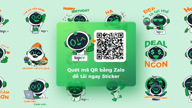 TopCV: Trải nghiệm thật sâu, gắn kết bền lâu với bộ sticker Toppy tiếp lợi thế - Ảnh 1.