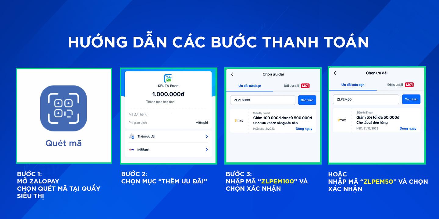 Mua sắm Emart, thanh toán ZaloPay để nhận ưu đãi lên đến 100.000 đồng - Ảnh 2.