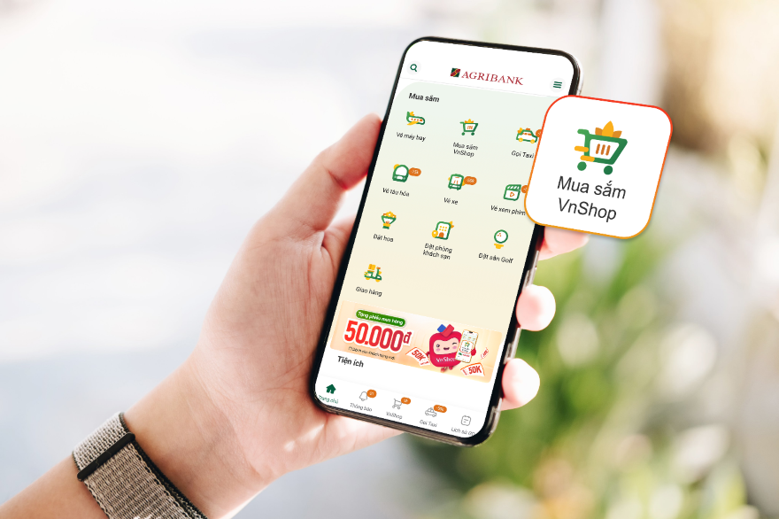 Đăng ký Agribank E-Mobile rinh “lộc vàng” 9999 và combo giảm giá 50% - Ảnh 2