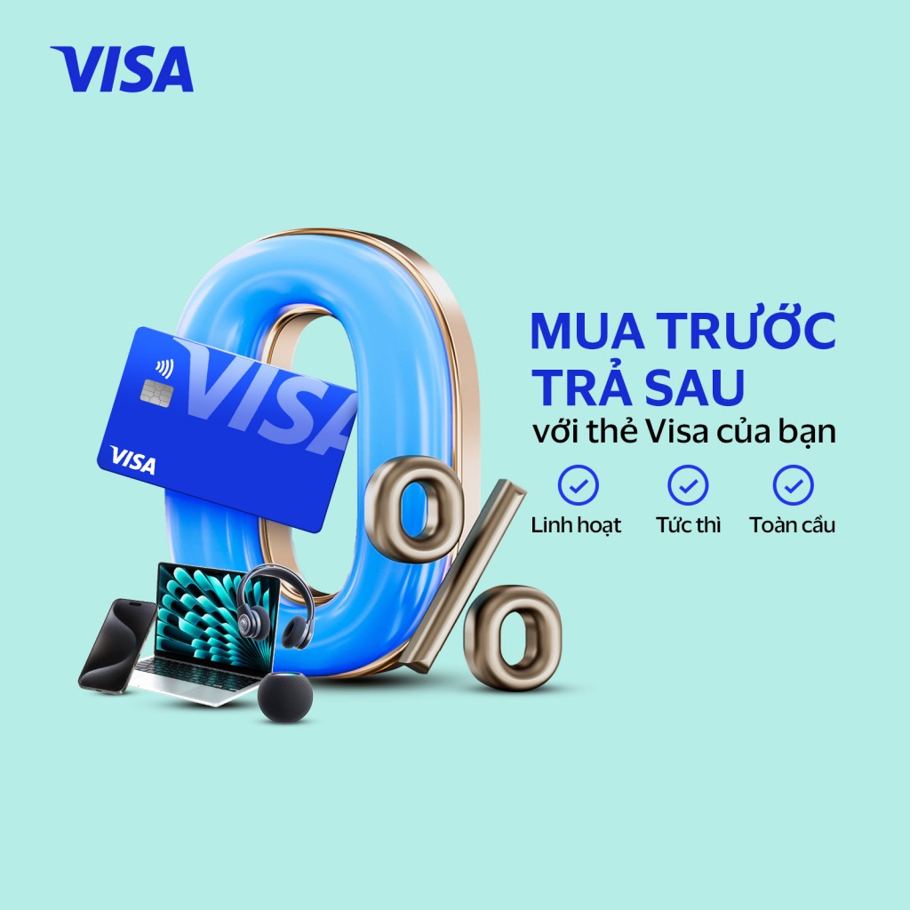 Visa phát triển tài chính toàn diện với giải pháp trả góp