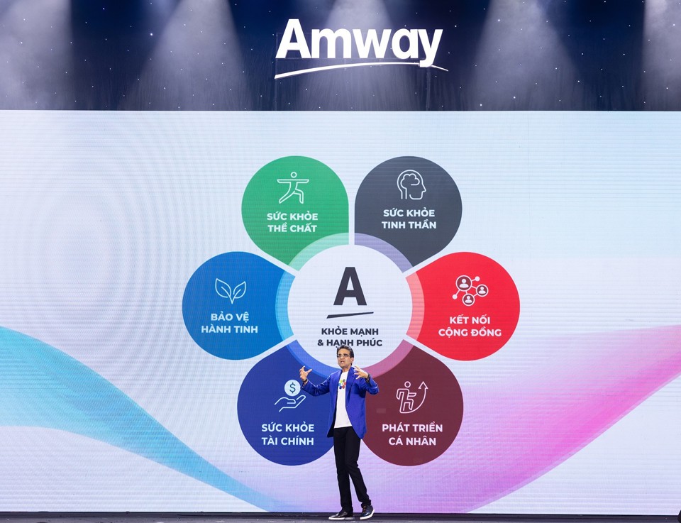 Ông Milind Pant – Tổng Giám đốc Điều hành Tập đoàn Amway chia sẻ chiến lược, định hướng phát triển của Tập đoàn trong thời gian tới