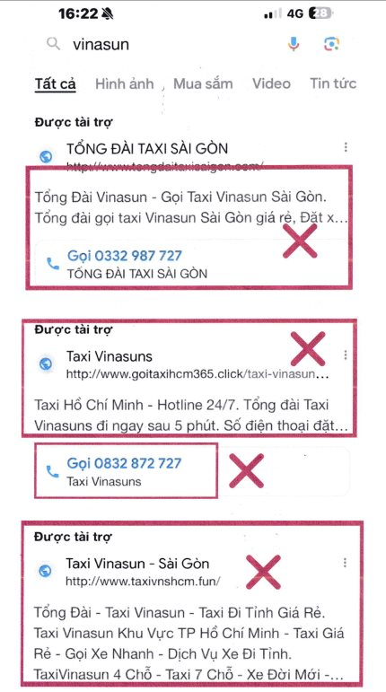 Vinasun cảnh báo về vấn nạn giả mạo taxi Vinasun, đã khởi kiện một công ty vì vi phạm quyền sở hữu trí tuệ - Ảnh 2.