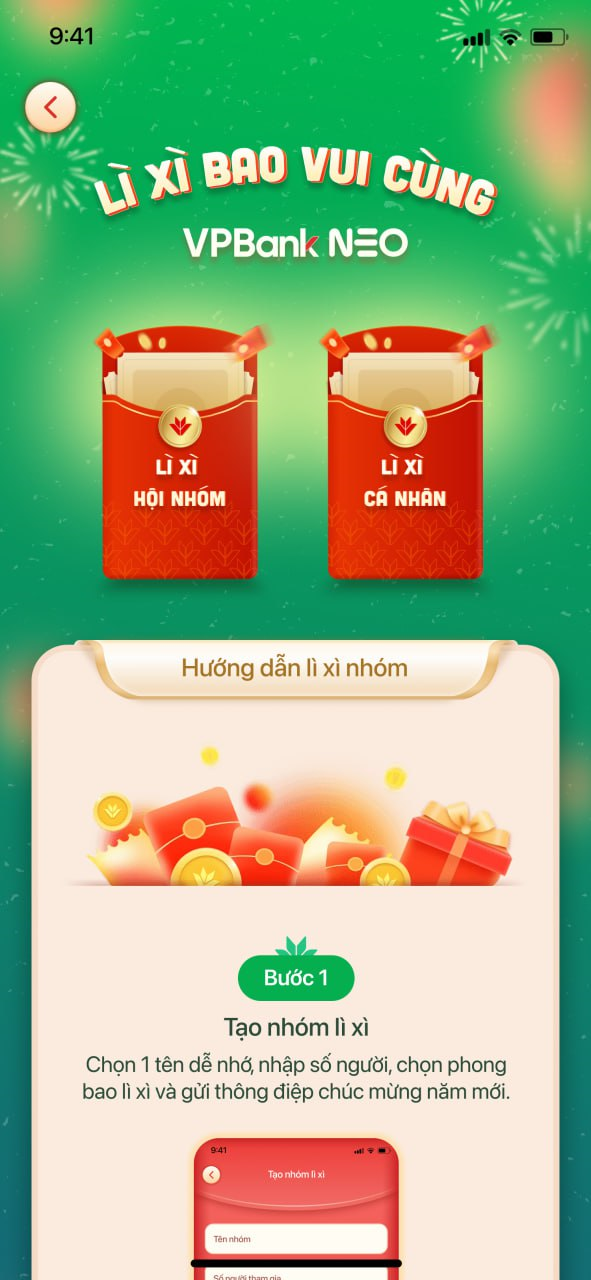 Lì xì trong app, Tết xa bỗng hoá gần - Ảnh 2.