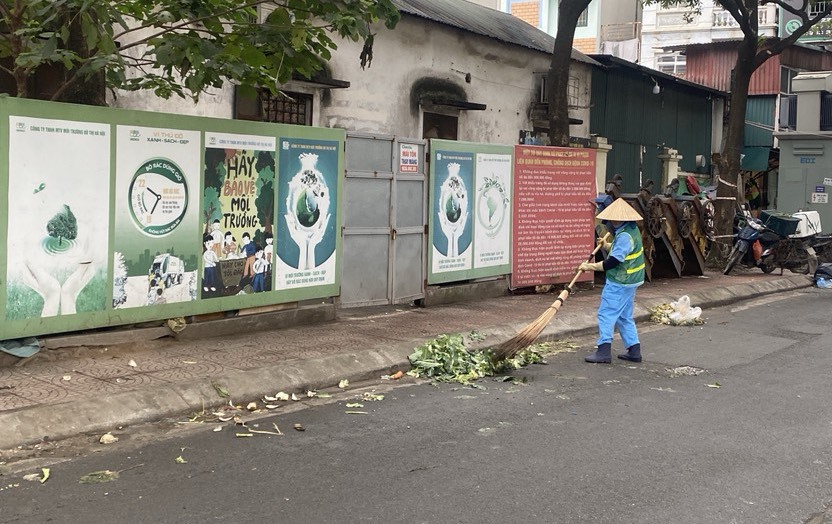 Trong dịp Tết Nguyên đán, Chi nhánh Đống Đa sẽ tăng cường thu gom, duy trì vệ sinh môi trường trên các tuyến phố.