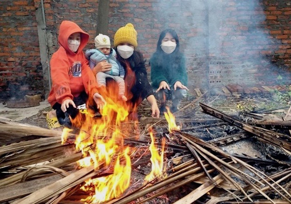 Miền Bắc rét đậm trước Tết Nguyên đán Giáp Thìn 2024.