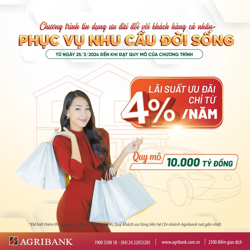 Ưu đãi khách hàng vay vốn với lãi suất cho vay ngắn hạn chỉ từ 4,0%/năm - Ảnh 1