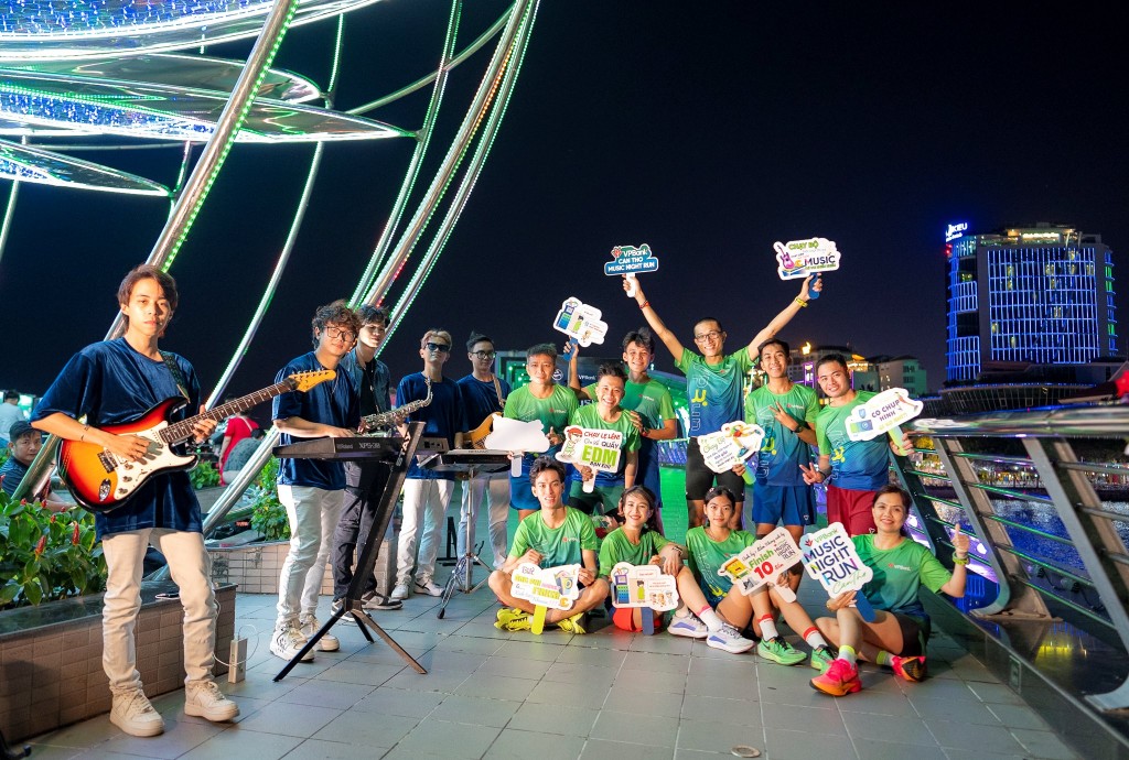 Khám phá đường chạy cực chất tại VPBank Can Tho Music Night Run 2024