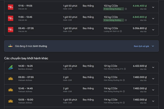 “Đứng hình” với giá vé máy bay dịp 30/4 - 1/5: Các chặng hot giá lên gần chục triệu, du lịch nội địa khó hơn cả xuất ngoại?- Ảnh 5.