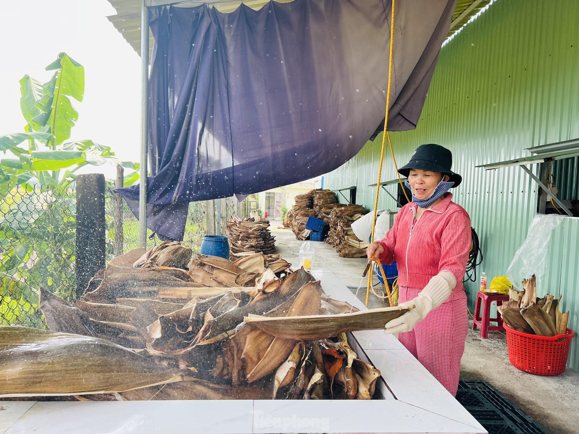 Biến phế phẩm mo cau thành hàng xuất khẩu- Ảnh 6.