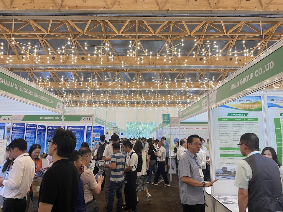 Hơn 80 doanh nghiệp tham gia AgroChemEx Vietnam 2024. Ảnh: Tiểu Thúy