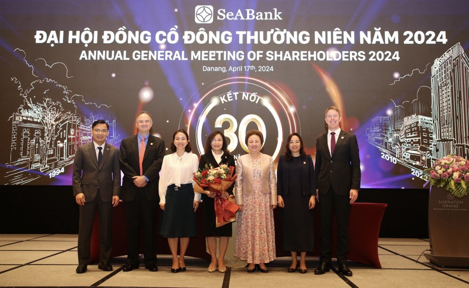 Đại hội đồng cổ đông thường niên 2024: SeABank đặt mục tiêu tăng trưởng 28% - Ảnh 1