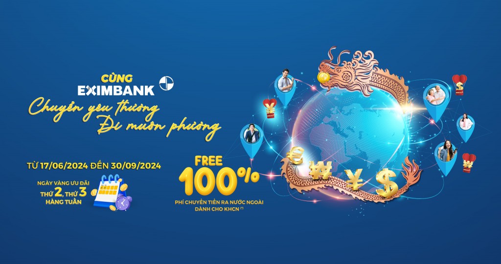 Eximbank tung loạt chương trình siêu ưu đãi lớn nhất năm