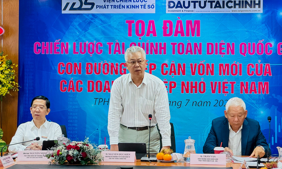 TS Nguyễn Đức Kiên, nguyên Tổ trưởng Tổ Tư vấn Kinh tế của Thủ tướng Chính phủ