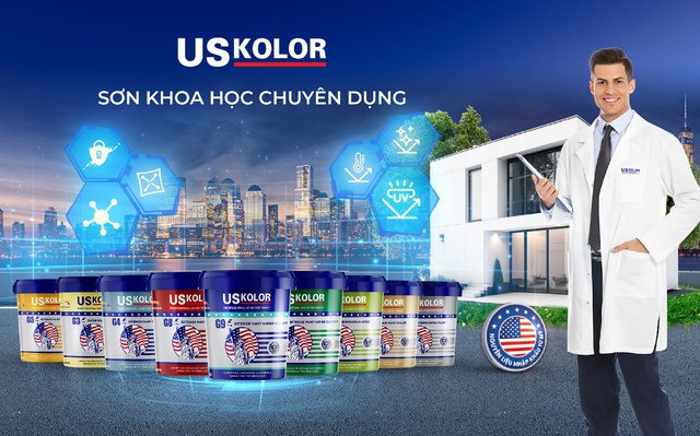 USkolor ra mắt dòng sơn khoa học chuyên dụng cao cấp “Professional Scientist Paint”