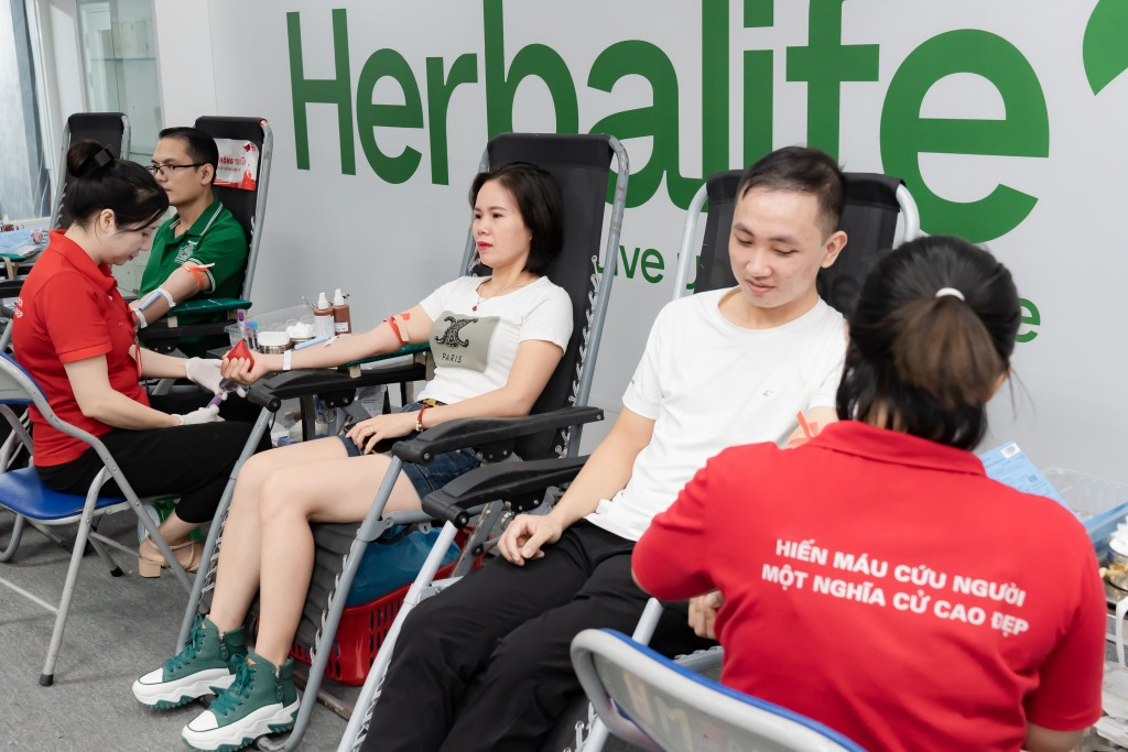 Herbalife Việt Nam tổ chức Ngày Hiến máu tình nguyện thường niên lần thứ 7, tiếp nhận 294 đơn vị máu