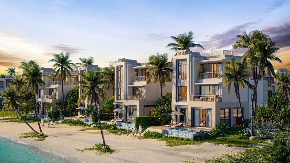 48 căn biệt thự mặt biển Lagoon Residences được kiến tạo theo chuẩn sống “resort-living” - “An cư như nghỉ dưỡng” giữa thiên nhiên xanh đa tầng, trên địa thế