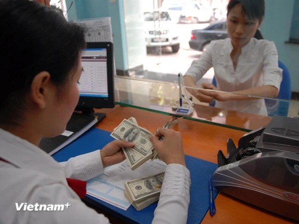 Fed giảm lãi suất làm giảm áp lực lên tỷ giá. (Ảnh: Vietnam+)