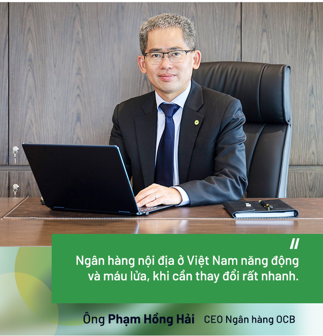 Lần đầu làm CEO ngân hàng nội, Tổng giám đốc Phạm Hồng Hải nói về cú