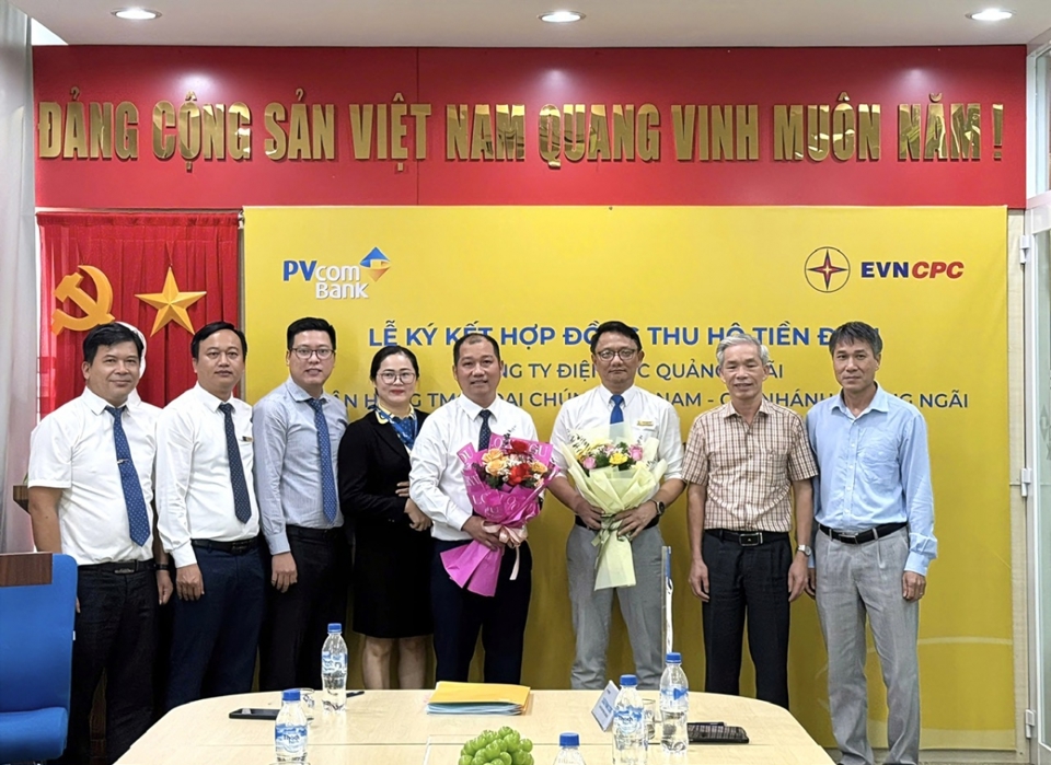 PVcomBank và PC Quảng Ngãi hướng tới mục tiêu trở thành đối tác chiến lược trong quá trình hoạt động.