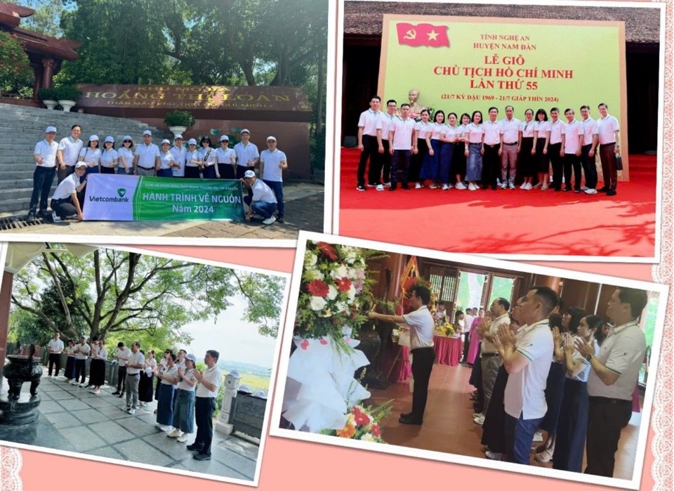 Đảng ủy Ngân hàng TMCP Ngoại thương Việt Nam chi nhánh Đắk Lắk  tổ chức sinh hoạt về nguồn năm 2024  