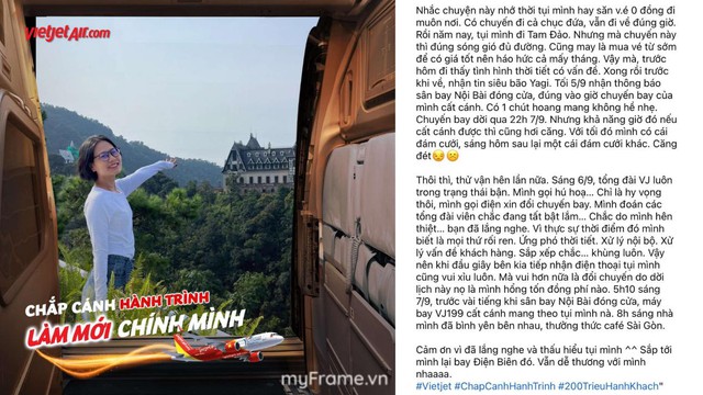 Vietjet chạm đến cảm xúc khách hàng: