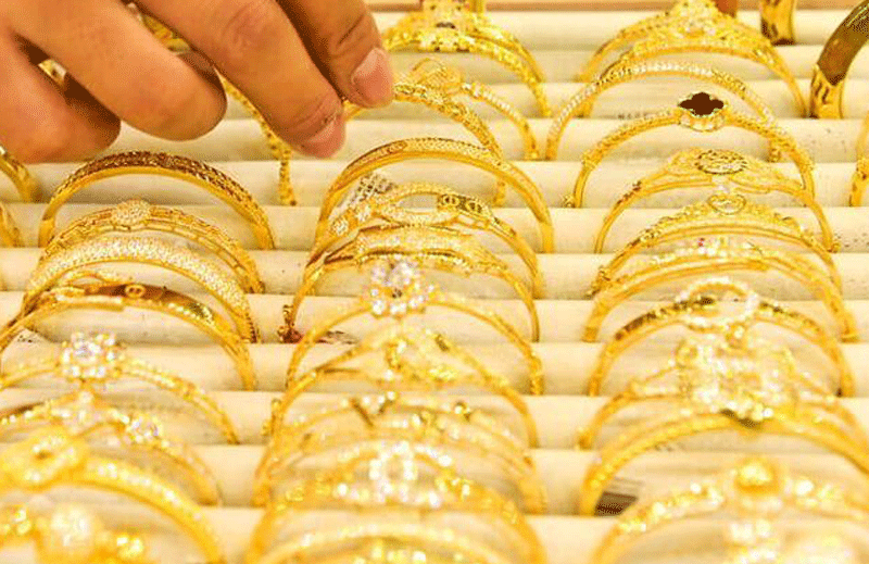 Giá vàng nhẫn tăng mạnh trong phiên. Ảnh minh hoạ.