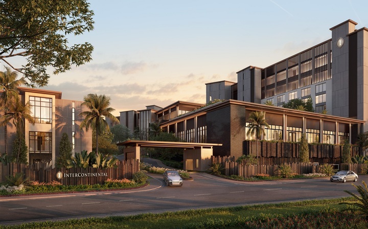 Dự án InterContinental Residences Halong Bay dự kiến đi vào vận hành Quý I.2025. (Ảnh: BIM Land)