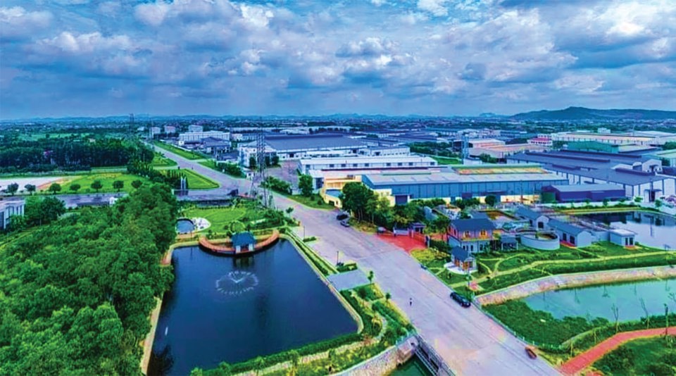 Nhiều mô hình khu công nghiệp xanh đang trở thành xu hướng.